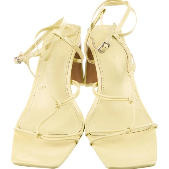 Jonathan Simkhai Nikki Strappy Squared Toe Sandal - Picture 2 of 4